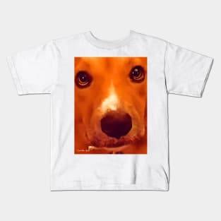 Sad Eyes Kids T-Shirt